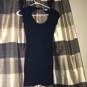 American eagle black skater dress